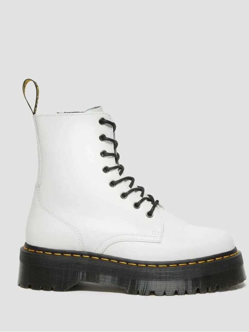 Dr. Martens White Jadon Platform Boots Women’s Size US 7 EU 38
